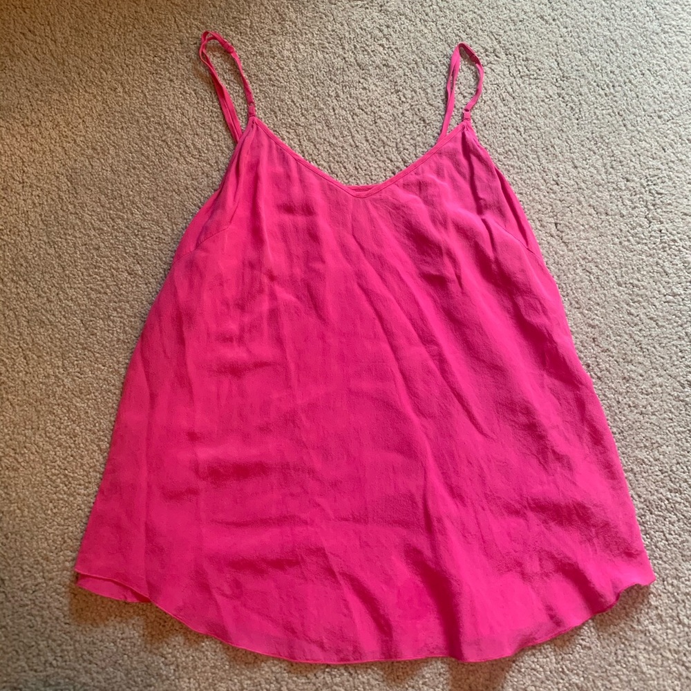 Fuchsia Spaghetti Strap Blouse